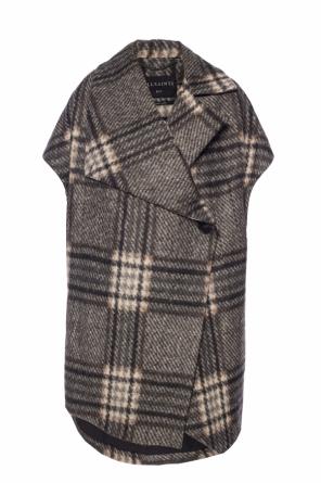 Ponczo ze wzorem w kratę ‘wrenley’, zdjęcie 1 Ponczo ze wzorem w kratę ‘wrenley’ od AllSaints